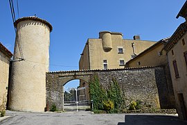 The chateau in Payra-sur-l'Hers