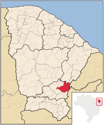 Icó – Mappa