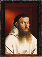 Portrait of a Carthusian, 1446. Metropolitan Museum of Art, New York