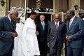 Leaders from Benin, Cape Verde, Gambia, Ghana, Mali, Niger, Senegal and Sierra Leone, July 8, 2003