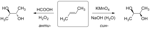 Гидроксилирование алкенов
