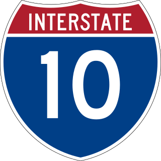 <span class="mw-page-title-main">Interstate 10</span> Interstate Highway across the southern US