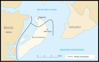 <span class="mw-page-title-main">Itaparica Island</span> Island in Atlantic Ocean