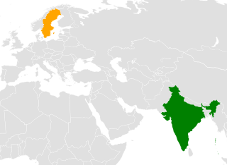 <span class="mw-page-title-main">India–Sweden relations</span> Bilateral relations