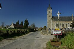 Skyline of La Lande-Saint-Siméon