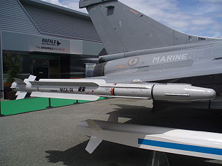 <span class="mw-page-title-main">MICA (missile)</span> Beyond-visual-range air-to-air missile