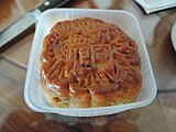 Mooncake pastries are made to celebrate the Mid-Autumn Festival in East Asia.