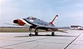 An F-100D of the Thunderbirds.