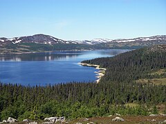 La montagne d'Offerdal (Oldfjällen)