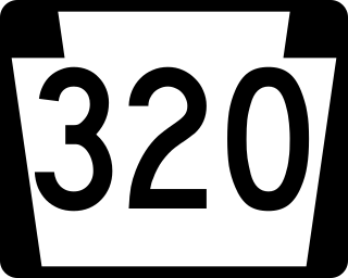 <span class="mw-page-title-main">Pennsylvania Route 320</span> State highway in Pennsylvania, US