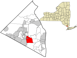 Location in Rockland County and the state of New York.