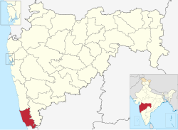 Maharashtra میں محل وقوع