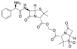 <span class="mw-page-title-main">Sultamicillin</span> Chemical compound