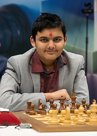 <span class="mw-page-title-main">Abhimanyu Mishra</span> American chess grandmaster (born 2009)