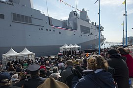 Commissioning of the USS Somerset, 2014