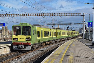 <span class="mw-page-title-main">Dublin Area Rapid Transit</span> Commuter rail network in Dublin, Ireland