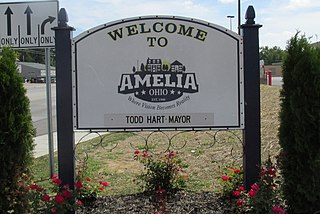 <span class="mw-page-title-main">Amelia, Ohio</span> Unincorporated area in Ohio, United States