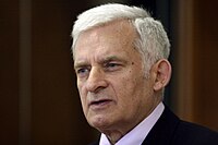 Jerzy Buzek, President of the European Parliament said the issue revolving around the law harms the spirit of European integration and the principles of democracy. Buzek 3200.jpg