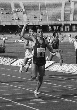 Tozzi pakt de winst op de 400 m in Cagliari bij het Italiaans Kampioenschap 1984