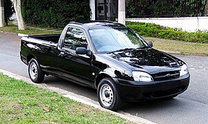 La Ford Courier est assemblée dans la ville.