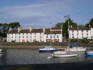 Cramond Village and suburb of Edinburgh, Scotland