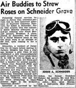 Eddie August Schneider (1911-1940) funeral in the Jersey Journal of Jersey City, New Jersey on December 26, 1940.png