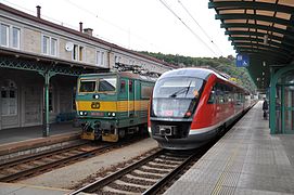 Elbe-Labe-Sprinter in Děčín (2012)