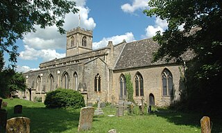 Eynsham Village in Oxfordshire, England