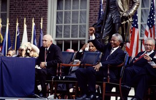 <span class="mw-page-title-main">Negotiations to end apartheid in South Africa</span> 1990–93 summits to end formal segregation and racial discrimination policies