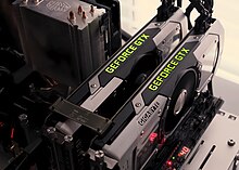 Two Nvidia GeForce GTX 690 in a dual-SLI configuration GTX690 SLI.jpg