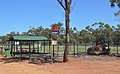 English: Bus stop in Hermidale, New South Wales