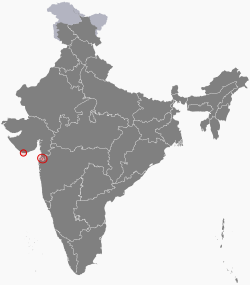 Dadra and Nagar Haveli and Daman and Diu within India