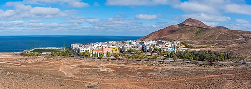 Las Coloradas på La Isleta.