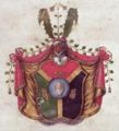 The coat of arms of Carl von Linné[n 3]