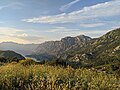 Kotor Bay, as seen from the Lovćen mountain.