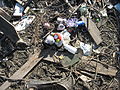 Toys in debris