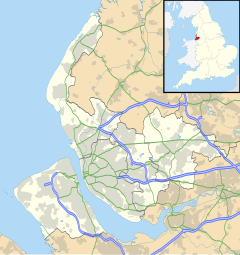 Upton is located in Merseyside