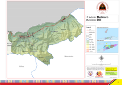 Official map of the Administrative post