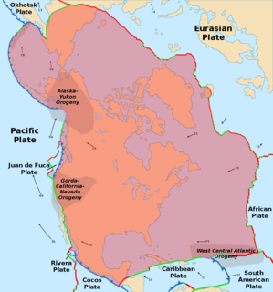 North American Plate Large tectonic plate including most of North America, Greenland and part of Siberia