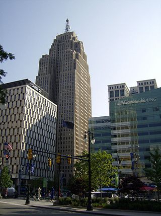 <span class="mw-page-title-main">Penobscot Building</span> Skyscraper in Detroit