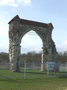 Priory arch, Bicknacre Priory arch.jpg