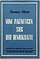 Vom künftigen Sieg der Demokratie 1938