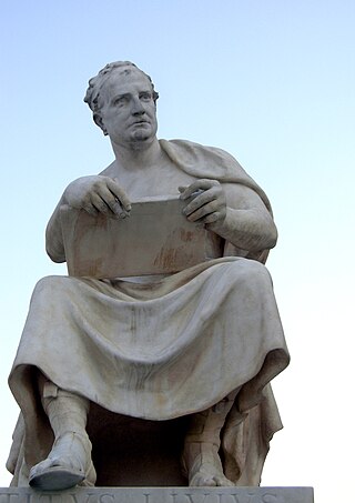 <span class="mw-page-title-main">Livy</span> Roman historian (59 BC – AD 17)