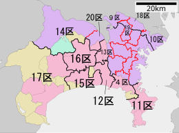 Carte de la circonscription.