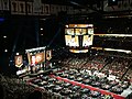 The 2017 NHL draft floor and stage, after the Golden Knights selected Cody Glass 6th overall.