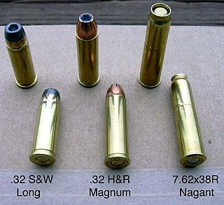 <span class="mw-page-title-main">.32 S&W Long</span> American handgun cartridge