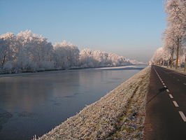 Het Overijssels kanaal nabij Aadorp