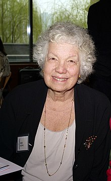 Anne Roiphe at the Jewish Women's Archive awards luncheon in 2012