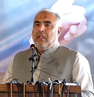 <span class="mw-page-title-main">Asad Qaiser</span> Pakistani politician (born 1969)