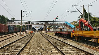 <span class="mw-page-title-main">Barasat Junction railway station</span> Railway station in West Bengal, India